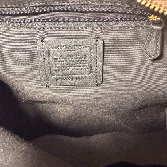 Coach Women's Court Backpack in Signature Canvas - Brown/Black - Picture 8 of 8